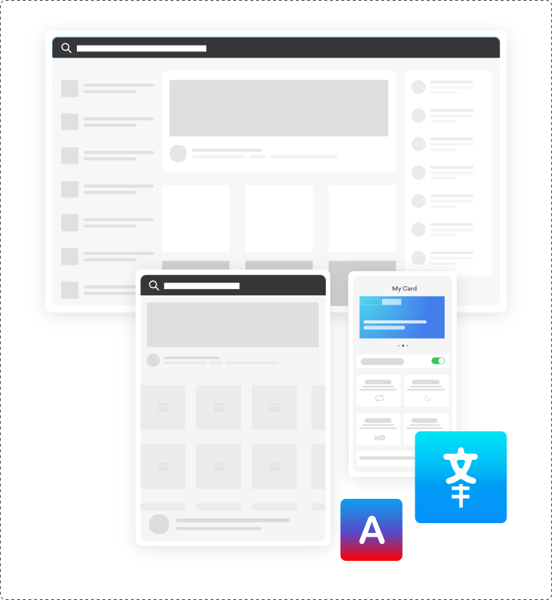 Can add, remove and translate languages on UI